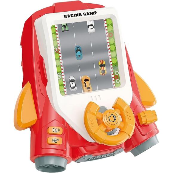 Kiddie Play Other - Racing Car Steering Wheel Toy for Kids Driving Simulator Game